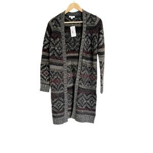 Warehouse One x-small Long Open Knit Cardigan New W/ Tags Bundle & Save